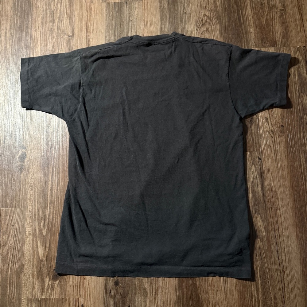 Vintage 90s Fruit of the Loom Made in USA 1944 American Classic Eagle T-Shirt XL - Picture 2 of 5